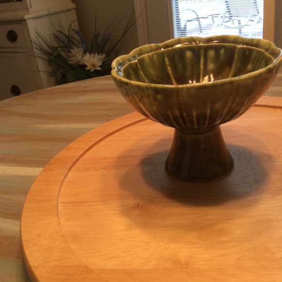 California pottery 913 dish with lazy Susan - Picture 4 of 7